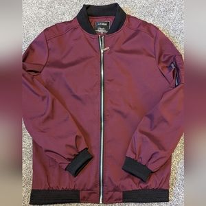 Red Bomber Jacket